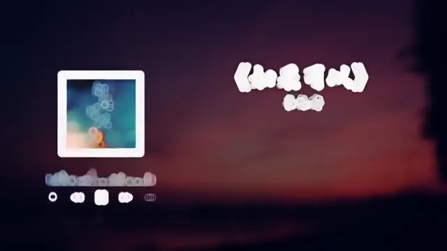 生成带有歌词的音乐视频