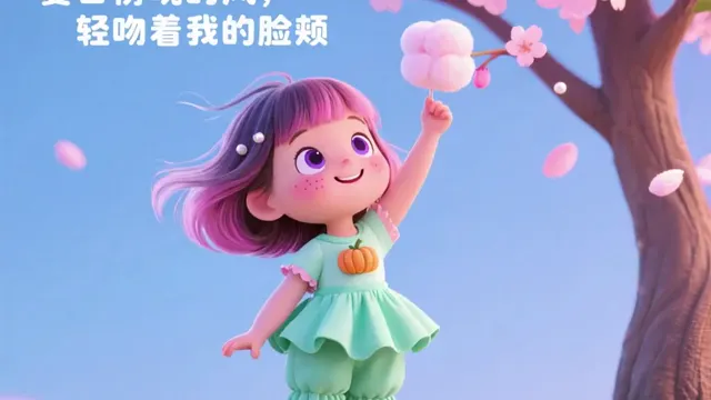 治愈小女孩语录视频