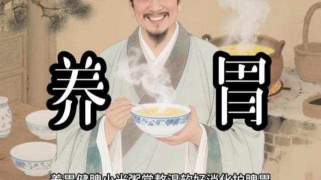 传统古风中式养生知识视频