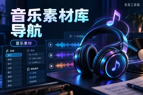 音乐素材库导航