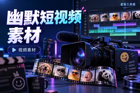 幽默短视频素材