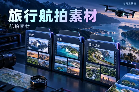 旅行航拍素材