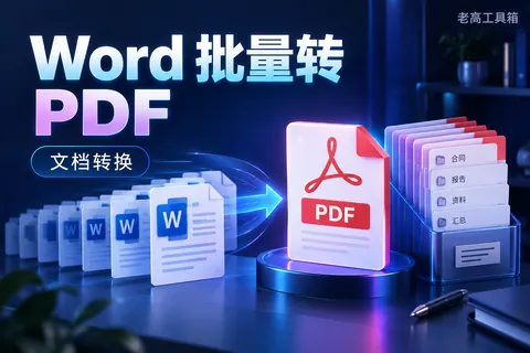 Word 批量转 PDF