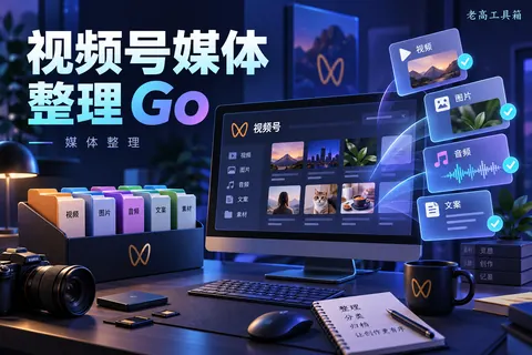 视频号媒体整理 Go